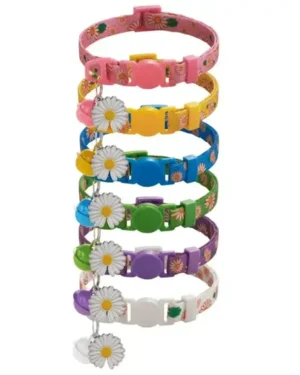 Premium Floral Cat Collar – Elegant Style Meets Everyday Comfort